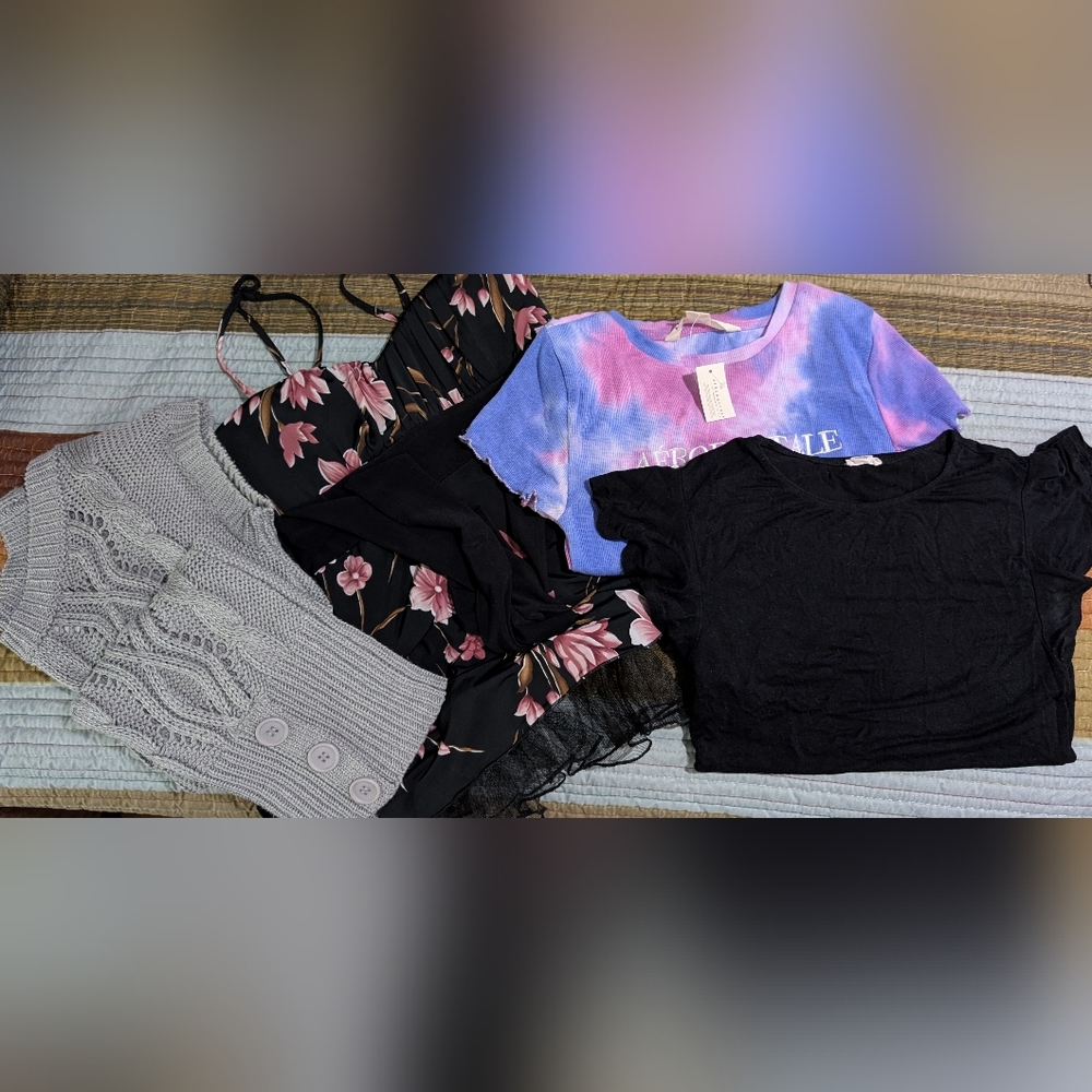 Aeropostale Tie-Dye and Black Tops Collection